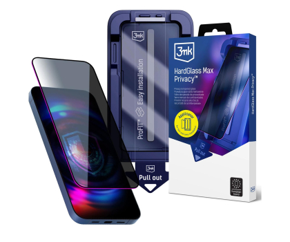 Szkło i folia ochronna 3mk Hardglass Max Privacy do iPhone 18 Pro Max